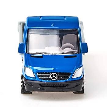 siku 1424, Transporter mit Pritsche, Metall/Kunststoff, Blau